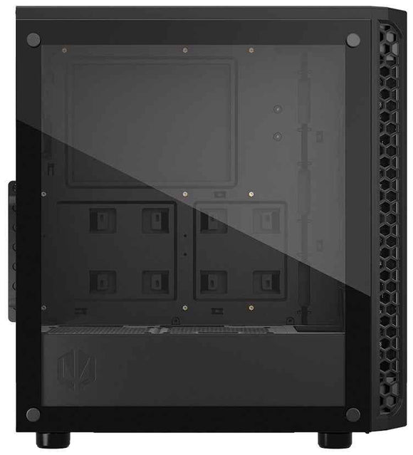 Case|ENDORFY|Signum 300 Air|MidiTower|Case product features Transparent panel|Not included|ATX|MicroATX|MiniITX|Colour Black|EY2A005