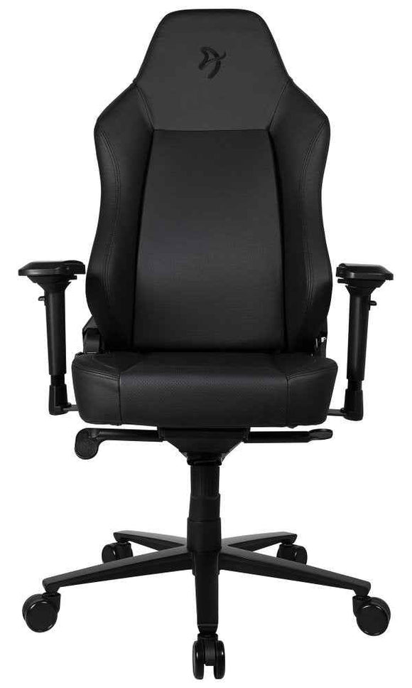 AROZZI herní židle PRIMO Full Premium Leather Black/ 100% přírodní italská kůže/ černá