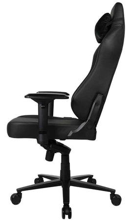 AROZZI herní židle PRIMO Full Premium Leather Black/ 100% přírodní italská kůže/ černá