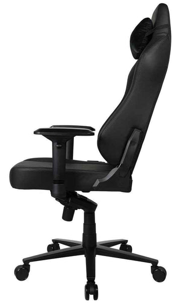 AROZZI herní židle PRIMO Full Premium Leather Black/ 100% přírodní italská kůže/ černá