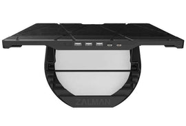 Zalman chladič notebooku ZM-NS3000 / pro notebooky do 17" / naklápěcí / USB Hub / USB / černý