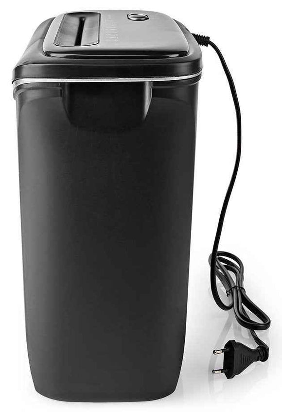 Nedis PASH120BKA4 paper shredder Strip shredding 22 cm Black