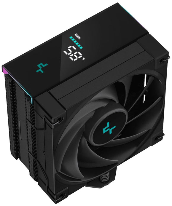 Refroidisseur d'air pour processeur deepcool ak400 digital 12 cm noir 1 pièces
