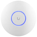 UBIQUITI U6+, WiFi 6, 4 spatial streams, 140 m² (1,500 ft²) coverage, 300+ connected devices, Powered using PoE, GbE uplink.