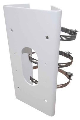 ACCESORII camere supraveghere HIKVISION, suport pentru stalp vertical, montare perete, otel inoxidabil, 250 x 127 x 46 mm, "DS-1475ZJ-SUS"