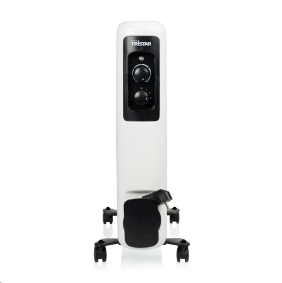 Tristar  ka-5181  radiateur à bain d'huile  2000 w  3 niveaux de puissance  convient aux pièces jusqu'à 65 m³  convient aux pièces jusqu'à 25 m²  blanc  ip00