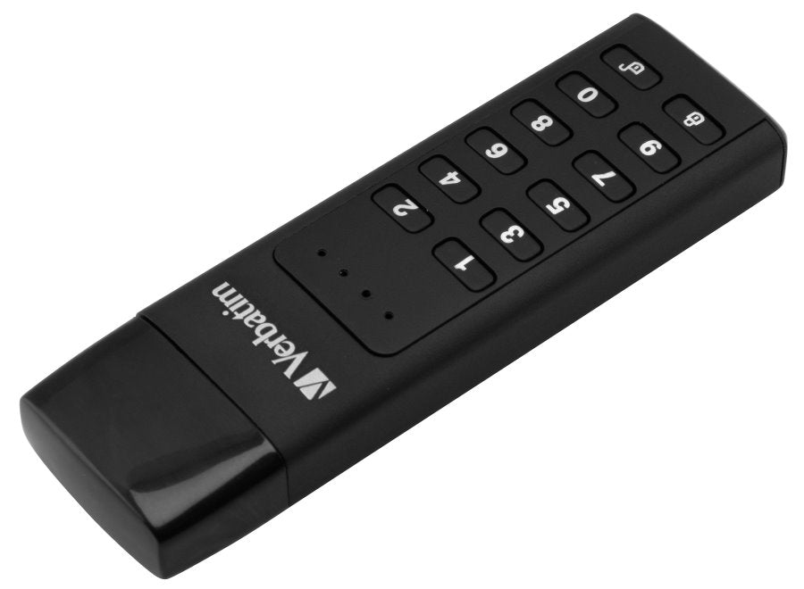Verbatim Keypad Secure 64GB USB 3.1, USB C WITH 256-BIT AES HARDWARE ENCRYPTION