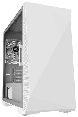 CARCASA Zalman "Z1 Iceberg", mini tower, , fara sursa, suporta 5xfan, 3xfan inclus, , USB 3.1 gen1 x 2, USB 2.0 x 1, audio+mic, 4 sloturi expansiune, alb, "Z1 Iceberg White" (timbru verde 0.24lei)
