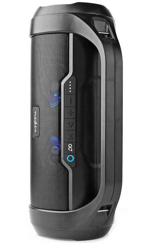 Nedis SPBB310BK portable/party speaker Stereo portable speaker Black 36 W