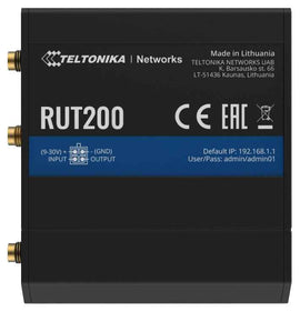 Router 4G/LTE RUT200 (Cat 4), 3G, 2G, WIFI, Ethernet