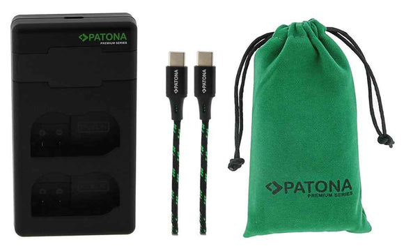 Chargeur rapide PATONA Photo Dual Nikon EN-EL15 + câble