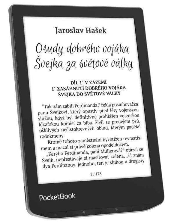 PocketBook e-reader Verse 6" 8GB, mist grey