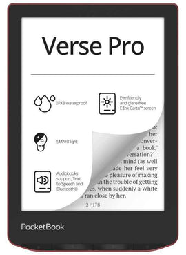 PocketBook e-reader Verse Pro 6" 16GB, passion red