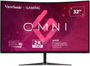 ViewSonic VX3218C-2K OMNI /32" prohnutý/VA/16:9/2560x1440 / 165Hz/ 1ms/ 250cd/m2 / Freesync premium /2xHDMI /DP / Repro