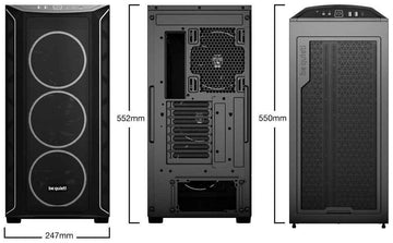 Obudowa Shadow Base 800 FX BGW63 Czarna