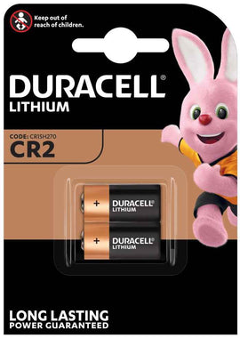 Piles au lithium Duracell Ultra CR2, 2 pièces