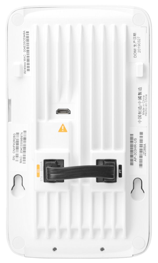 Point d'accès sans fil HP intérieur 867 Mbps, port 10/100/1000 x 2, antennes internes x 2, PoE, 2,4 - 5 GHz, « R2X16A » (timbre vert 0,8 lei)