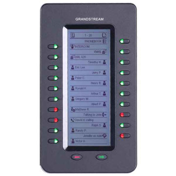 Grandstream Networks GXP2200EXT IP add-on module Black 20 buttons
