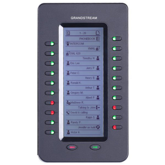 Grandstream Networks GXP2200EXT IP add-on module Black 20 buttons