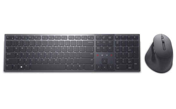 Dell | Premier Collaboration Keyboard and Mouse | KM900 | Keyboard and Mouse Set | Wireless | US | Graphite | USB-A | Wireless connection