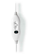Nedis 1 Person, 150 x 80 cm, 3 Heat Settings, Washable, Overheating protection, Polyester / Synthetic, White