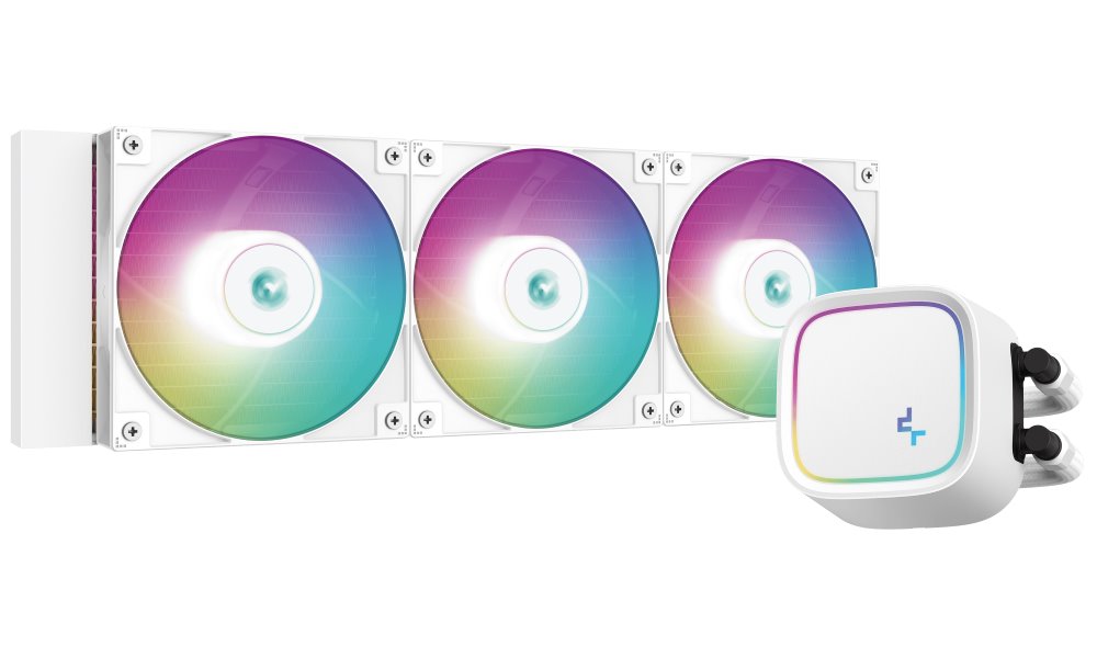 Deepcool  le720 tout-en-un  blanc  intel amd  refroidisseur liquide pour processeur