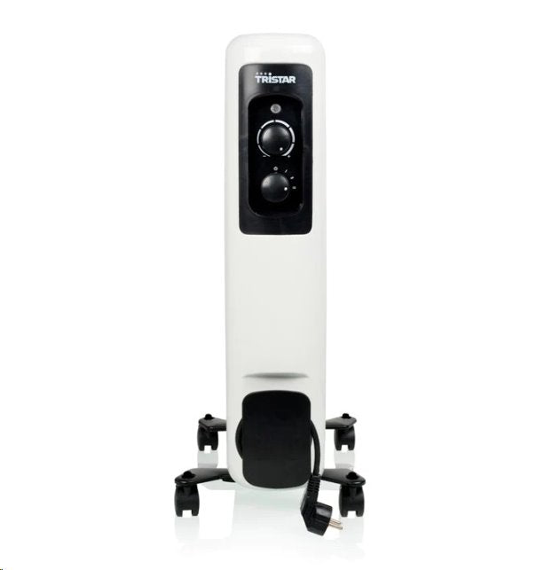 Tristar  ka-5179  radiateur à bain d'huile  2000 w  3 niveaux de puissance  convient aux pièces jusqu'à 60 m³  convient aux pièces jusqu'à 25 m²  blanc  ip00