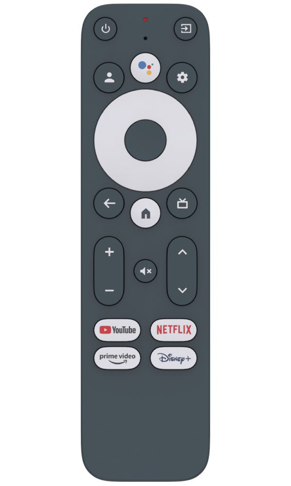Clé Google TV STRONG 4K SRT 41/ 4K Ultra HD/ H.265/ HDMI/ micro USB/ BT/ Wi-Fi/ Chromecast/ NETFLIX/ Android 11/ rouge