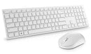 DELL KM5221W bezdrátová klávesnice a myš CZ/SK/ česká/slovenská - bílá