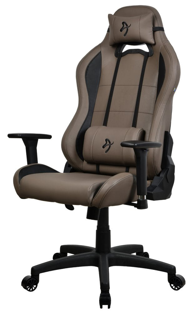 Matériau du cadre arozzi : métal ; empattement : nylon ; revêtement : polyuréthane souple  arozzi  chaise de jeu  torretta softpu  marron