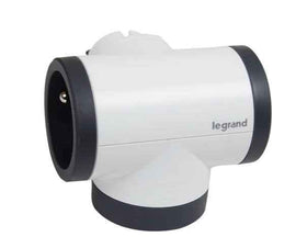 Rozgałęziacz obrotowy 2xP+Z +USB AC-B/C