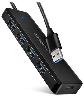 AXAGON Travel four-port USB-A 5Gbps hub | HUE-C1A