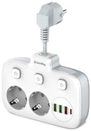 ColorWay Power Socket | CW-CHE24PDW