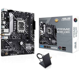 ASUS PRIME H610M-A WIFI | Asus | Processor family Intel H610 | Processor socket 1 x LGA1700 Socket | 2 DIMM slots - DDR5, non-ECC, unbuffered | Supported hard disk drive interfaces SATA-600, 1 x M.2 | Number of SATA connectors 4