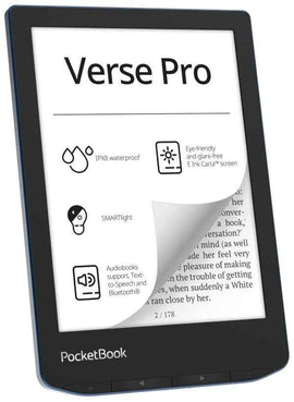 PocketBook Verse Pro e-book reader Touchscreen 16 GB Wi-Fi Black, Blue