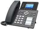 Grandstream GRP2604P/ VoIP telefon/ 2,48" podsvícený grafický display/ 6x SIP/ 2x LAN/ PoE/ GDMS-2