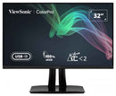 MONITOR LCD 32" IPS 4K/BLACK VP3256-4K VIEWSONIC "VP3256-4K" (timbru verde 7 lei)