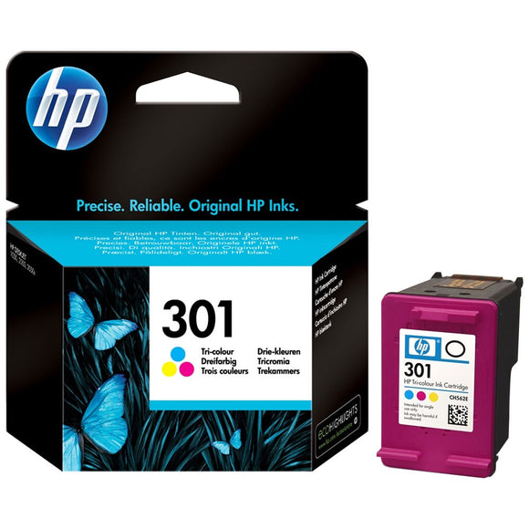 HP 301 Tri-color Original Ink Cartridge