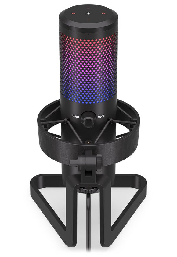 Endorfy streamovací mikrofon AXIS Streaming / RGB efekt / stojánek / USB