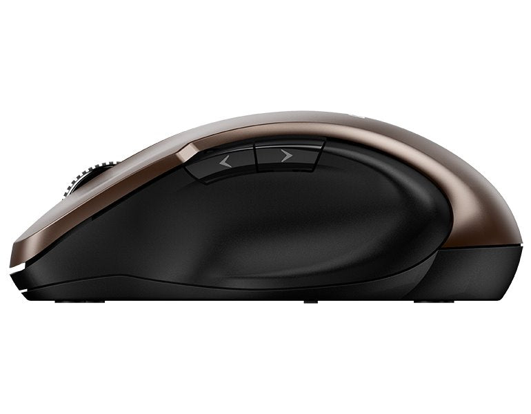GENIUS Ergo 8200S Chocolate/ 1200 dpi/ bezdrátová/ 5tlačítek/ tichá/ BlueEye senzor/ čokoládová