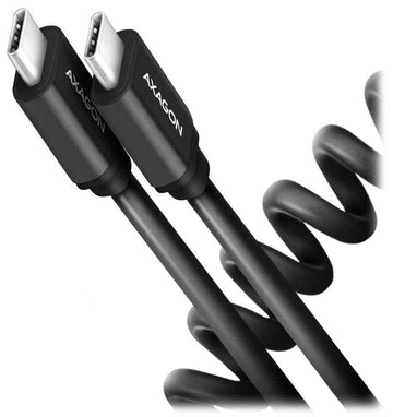 AXAGON Twister Cable, 0.6 m | BUCM-CM10TB | USB Type C to USB Type C
