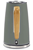 Electric kettle 1.7L, Soft-Touch, grey