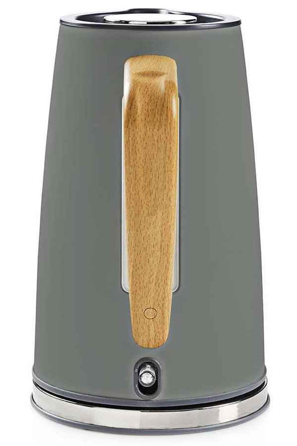 Electric kettle 1.7L, Soft-Touch, grey