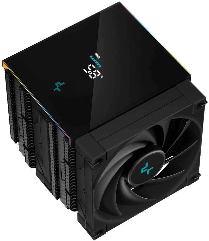 Deepcool | AK620 | Zero Dark | Intel, AMD | Refroidisseur d'air numérique pour processeur