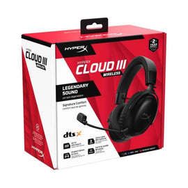 HP HyperX Cloud III Wireless Gamer Headset Black