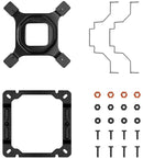 DeepCool AK400 Digital, CPU Air Cooler, 1x120mm FK120 PWM Fan, Digital Display, ARGB, TDP 220W, 4 Heatpipes, Black, LGA1700/1200/115x, AMD AM5/AM4, 126x97x156 mm(LxWxH), 3Y, R-AK400-BKADMN-G