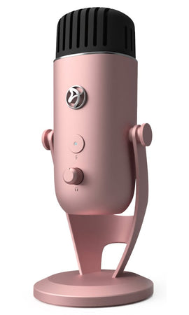 Microphone de table Arozzi Colonna Or rose