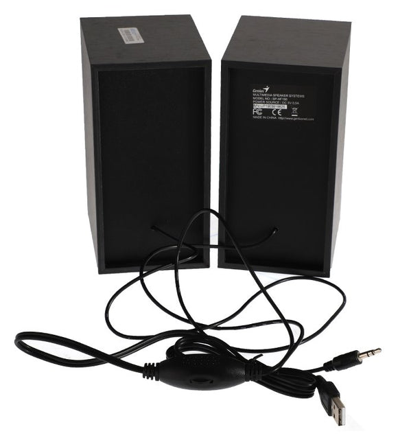 GENIUS repro SP-HF180 Noble Black/ 2.0/ 6W/ dřevěné/ barva černá