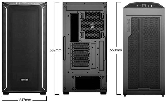 Obudowa Shadow Base 800 DX BGW61 Czarna