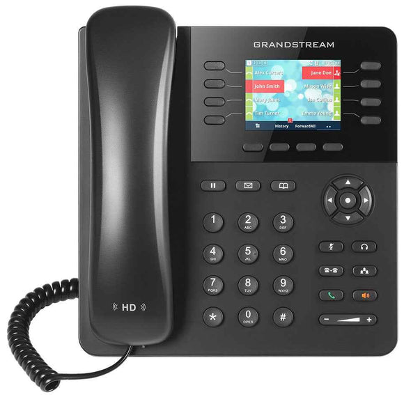 Grandstream GXP2135 VoIP telefon, 4x SIP, barevný 2,8" displej, 32x BLF